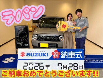 ラパン納車しました★